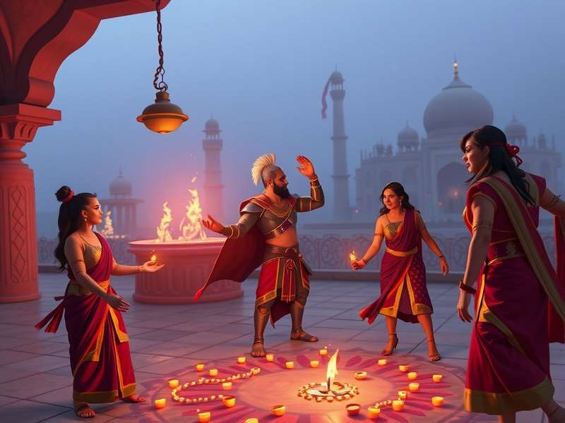 Mighty India Warrior Game Hero